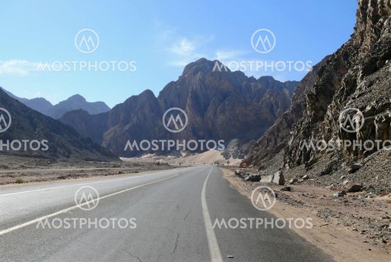 Mountain road.