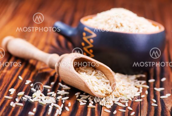 raw rice