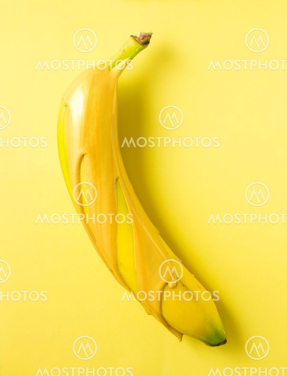 Banana over gold.