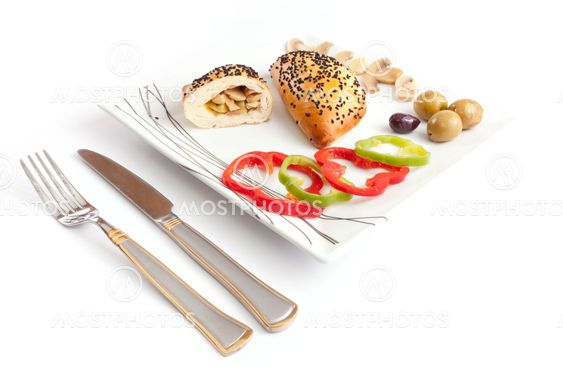 Pate stuffed with Mashroom