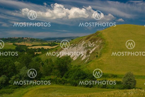 Landschaft in der Toskana, Italien - Landscape in tuscany, italy