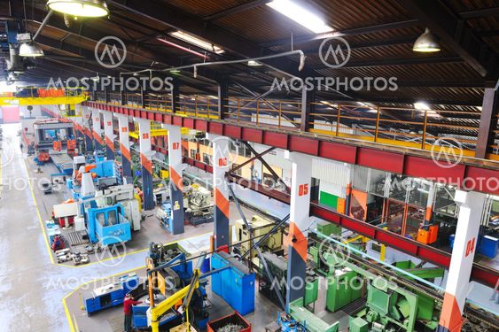 metal industy factory indoor