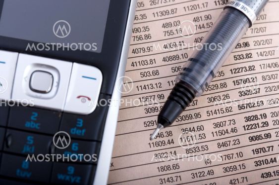 financial stock data and mobile phone