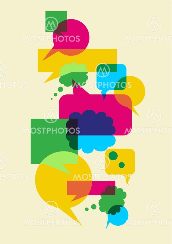 speech social interaction bubbles
