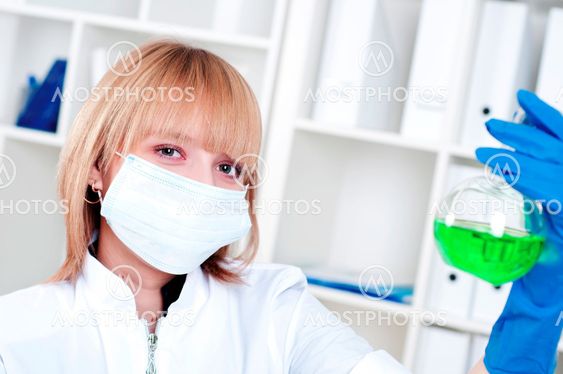 portrait of chemist
