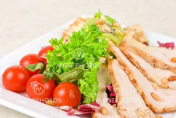 Tasty appetizer of meat