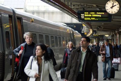 Resenärer till X2000