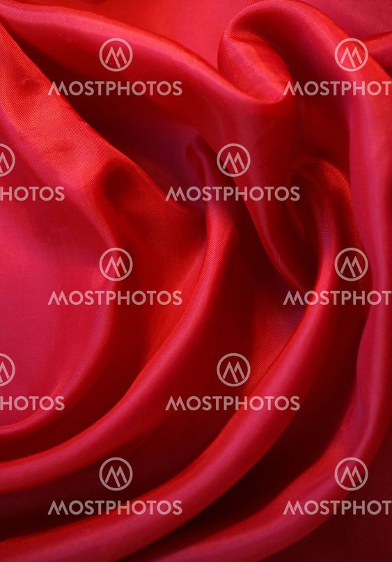 Smooth Red Silk as background