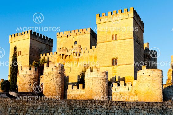 Castle of Ampudia, Castile and Leon, Spain