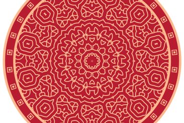 Vector Japanese pattern in oriental geometric...