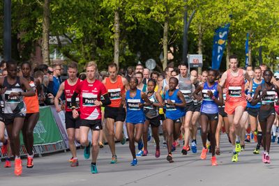 running a marathon in the Netherlands