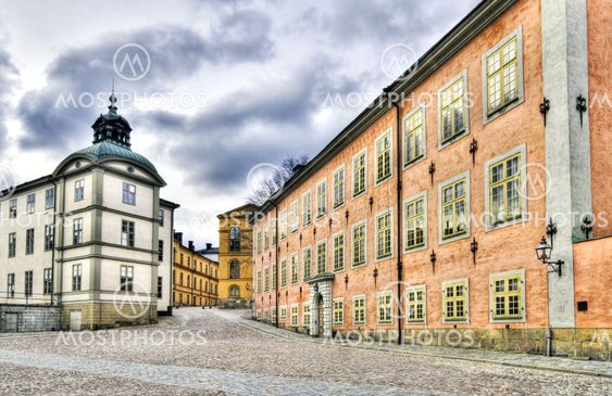 Old noble architecture in Stockholm.