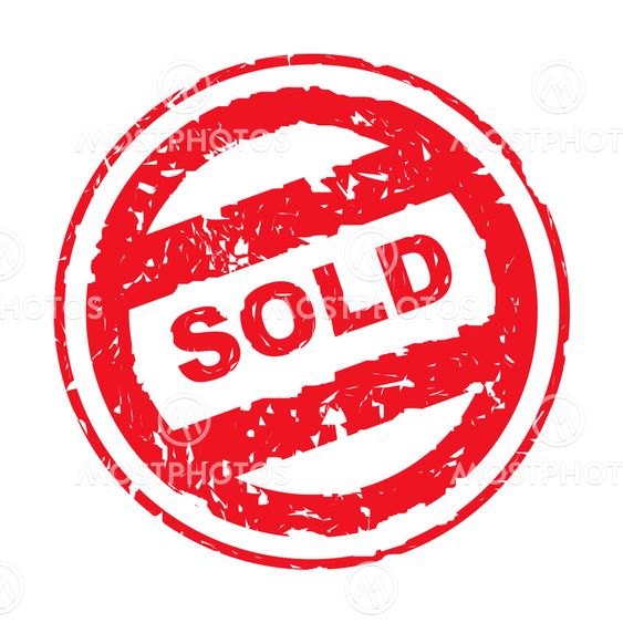 Used sold stamp