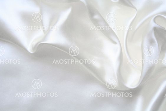 Smooth elegant white silk as wedding background