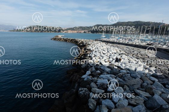 Lerici, Italy view of port