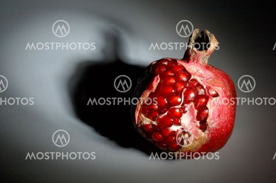 ripe pomegranate
