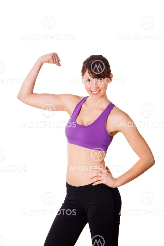 Athletic young woman