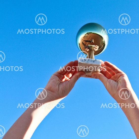 Winners raise the Cup to heaven 1
