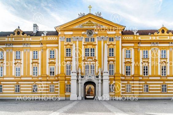 Facade of an Abbey
