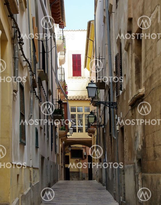 alte Gasse in Palma de Mallorca
