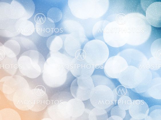 Light festive bokeh background