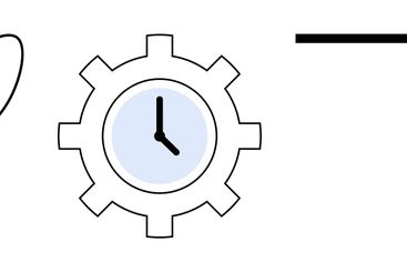 Design Tools Featuring Feather and Clock Gear for...