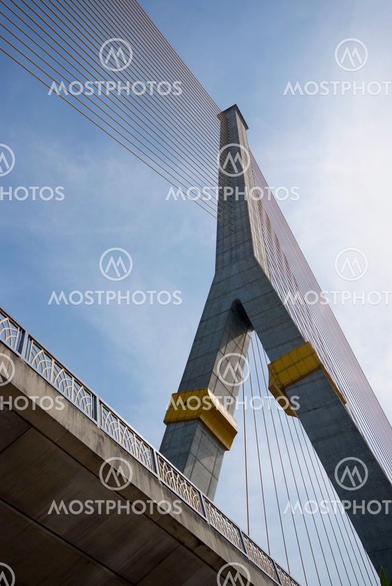 Mega sling Bridge,Rama 8