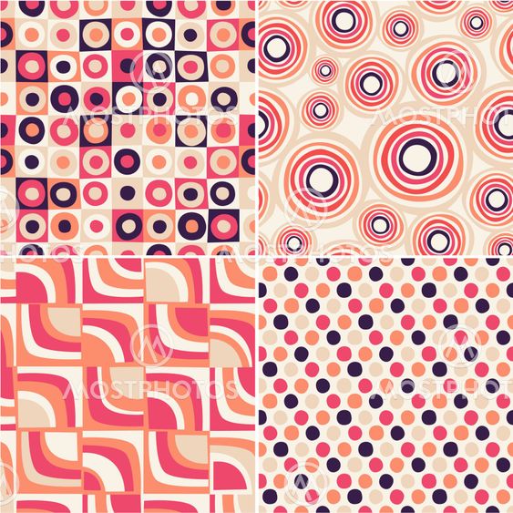 retro seamless abstract pattern
