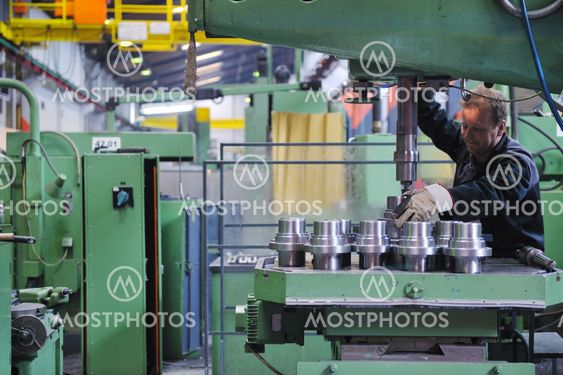 industry workers people in factory