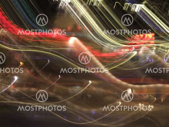 Night Time Light Abstract