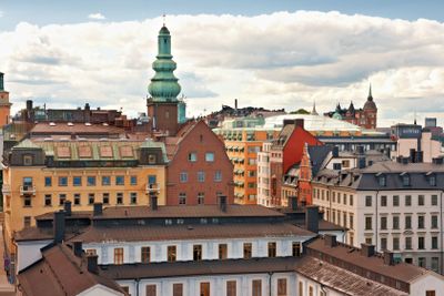 Cityscape of Stockholm. Sweden