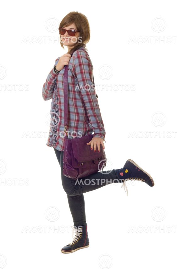 Attractive teenages girl