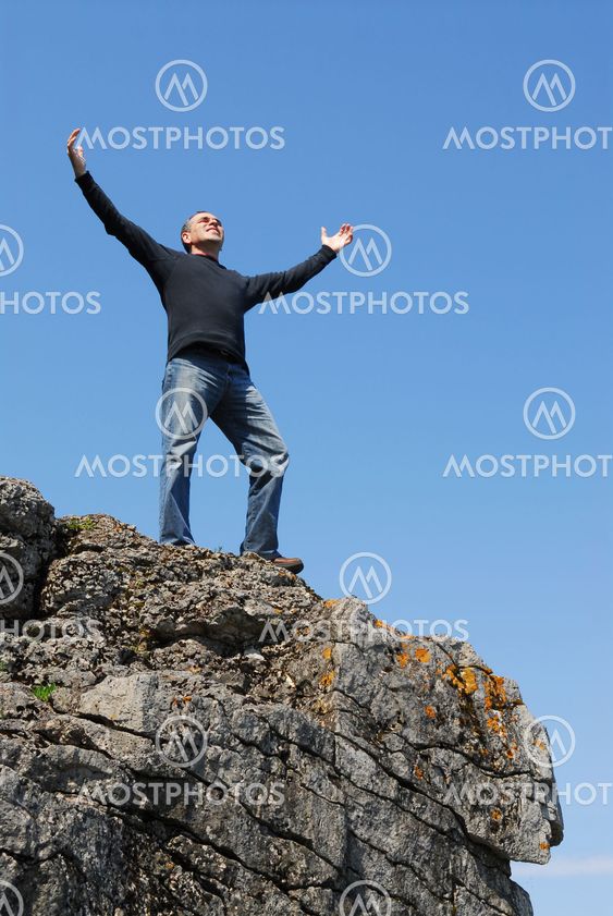 Carefree man