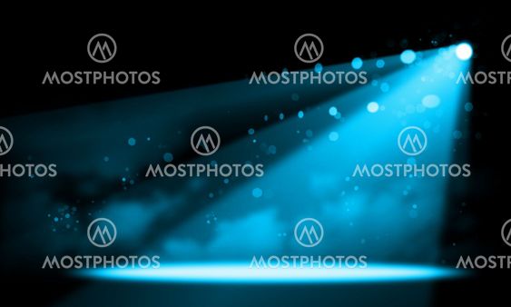 Stage lights. illustration.