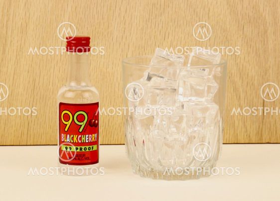 Bottle of 99 Blackcherry Liqueur