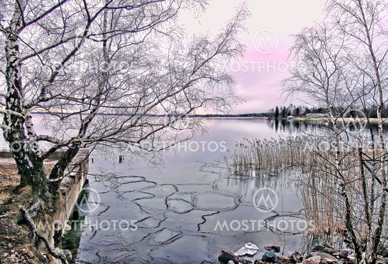 Winter at the Baltic sea