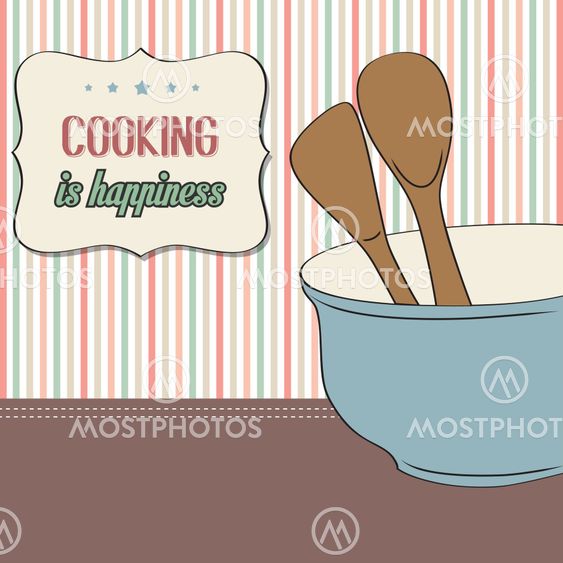 background with kitchen cooking wooden utensils storage pot
