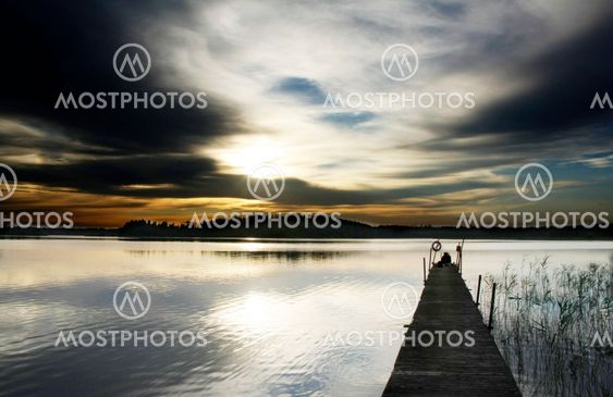 By the lake