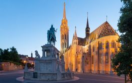 Roman Catholic St. Matthias Church or Mátyás templom in...