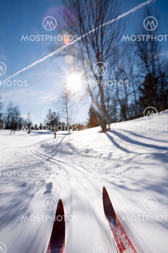 Cross Country Skiing Motion
