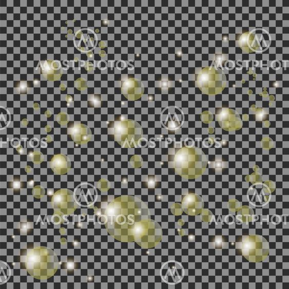 Transparent Bubbles Isolated