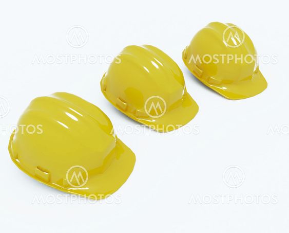 Safety helmet - Yellow color