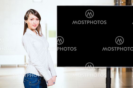 portrait of attractive business woman