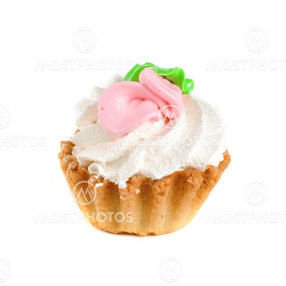 cream cupcake