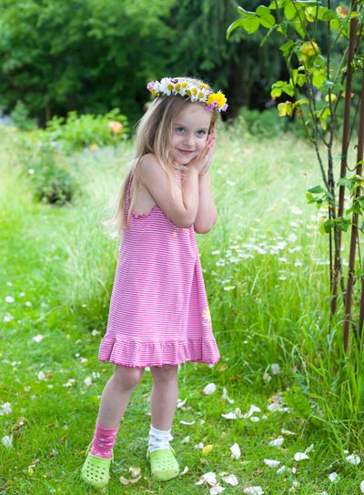 Little midsummer girl