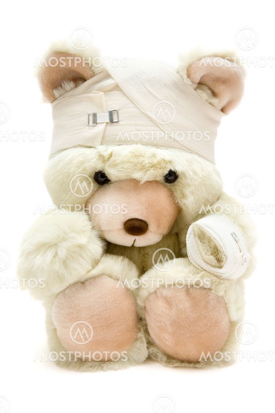 Bandaged Teddy