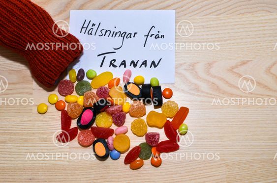 Tranan hälsar