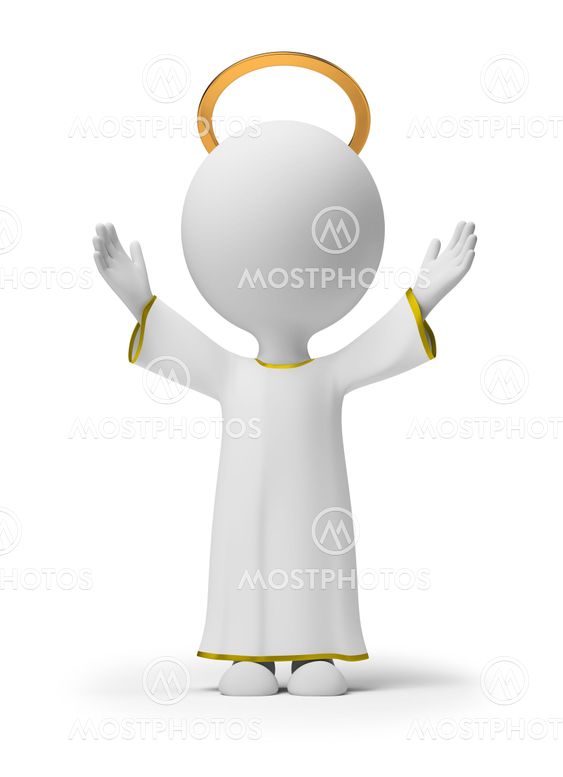 3d small people - God