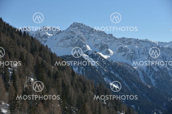 mountain winter nature