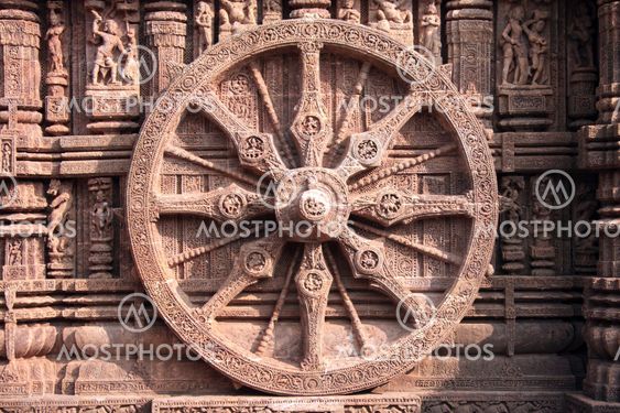 Konark Sun Temple Chariot Wheel